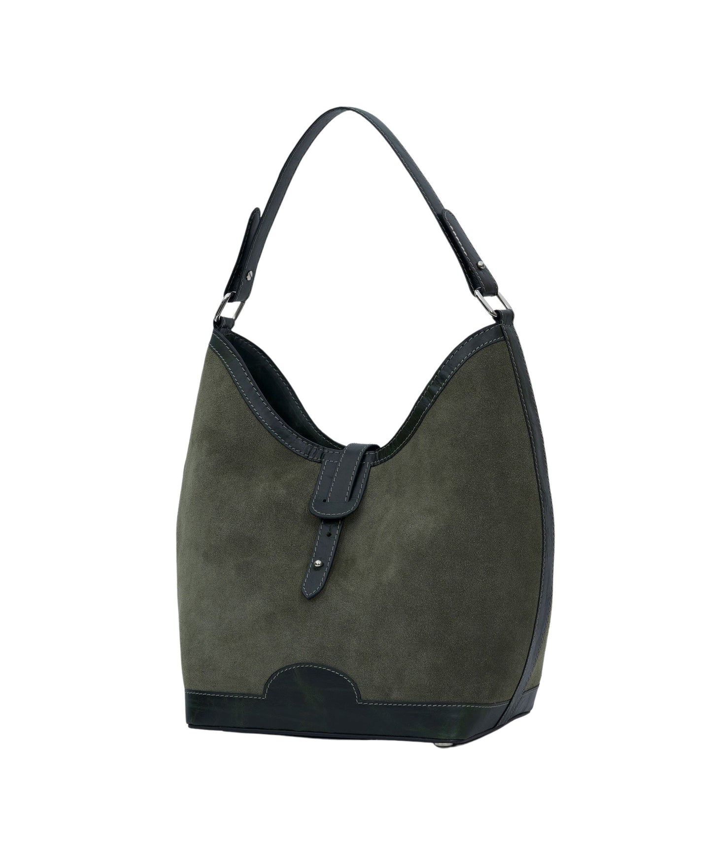 Cachet - Custom Barrel Shaped Leather Handbag