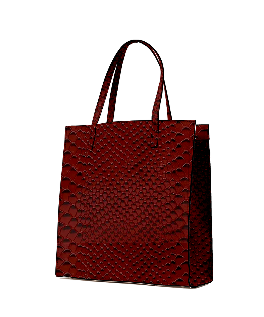 Box Tote - Custom Leather Tote Bag