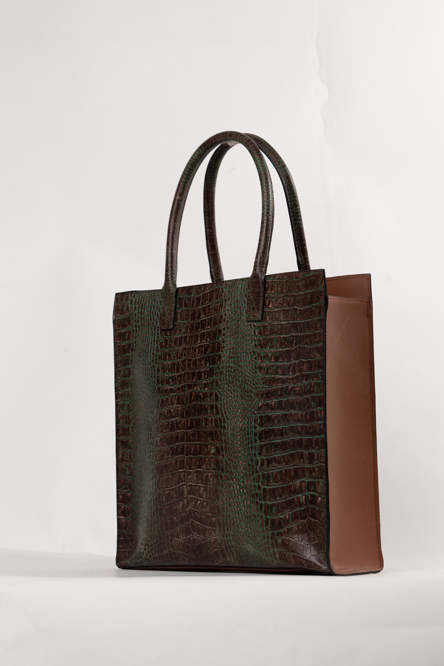 Box Tote - Custom Leather Tote Bag