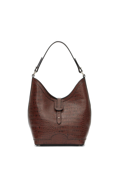 Cachet - Custom Barrel Shaped Leather Handbag